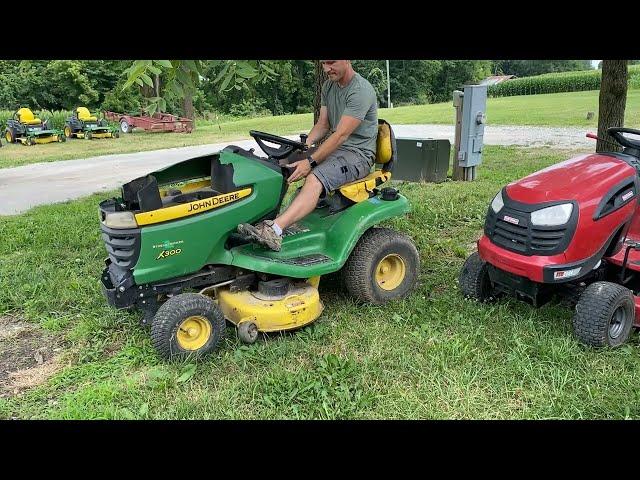 Parts Demo: John Deere X300 (Bad Transmission)