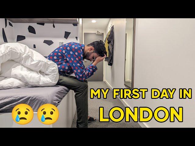 Indian student's first day in London  | pehle din mujhe permit collect karna pada