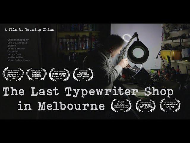 The Last Typewriter Shop in Melbourne, Australia