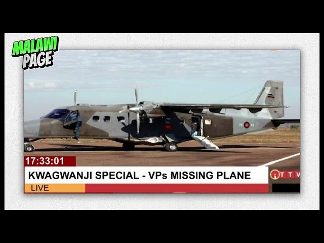 Kwagwanji? Saulos Chilima Plane goes missing. Brian Banda brings the breaking news details