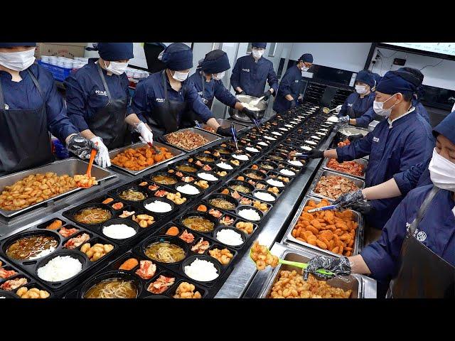 Amazing! $5 Hot lunch box made from 2 a.m. every day! etc. BEST 3 Special food. / Korean Street Food