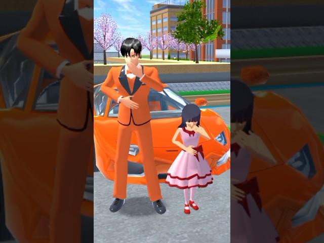 Dad and his daughter laugh on Yuta Aida #viral #sakuraschoolsimulator #sakura #ytshorts