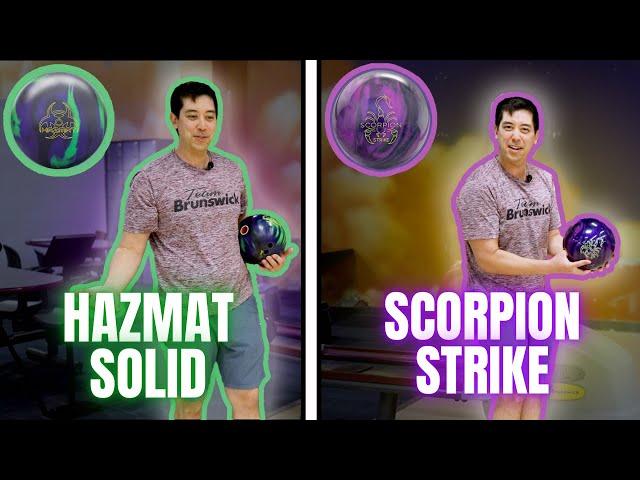 HAMMER STRIKES AGAIN! | Hammer Hazmat Solid and Scorpion Strike | Bowling Ball Review