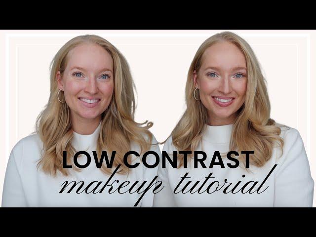 My Everyday Low Contrast Makeup Routine, Get Ready With Me While We Catch Up!