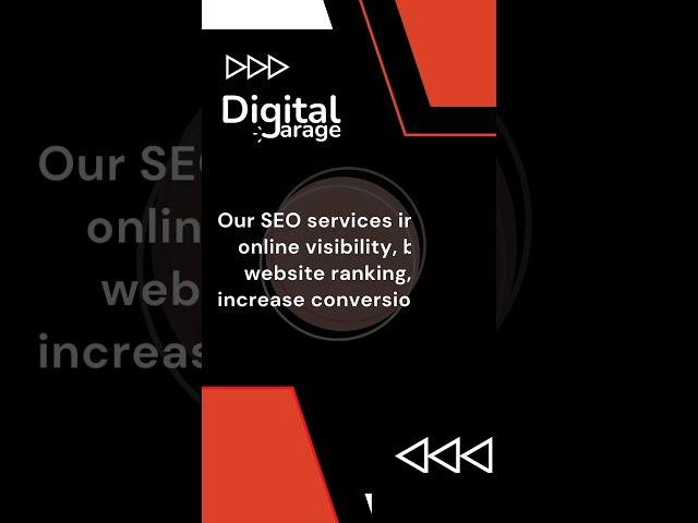 Boost Your Online Visibility SEO Solutions for Unrivaled Online Success! Digital Garage