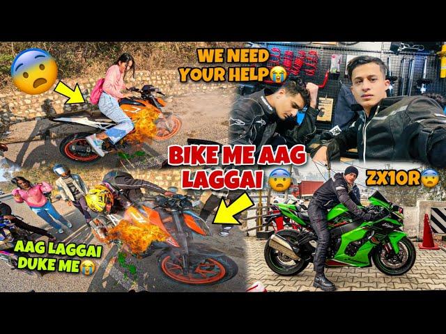 Bike me aag lagai | Zx10r top Speed  | We Need Your Help | Emotional Video |