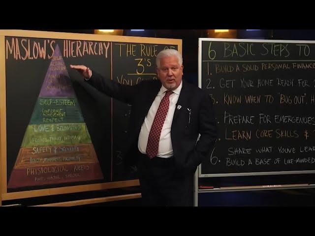 6 Basic Steps to Prepping | Glenn Beck Chalkboard Breakdown