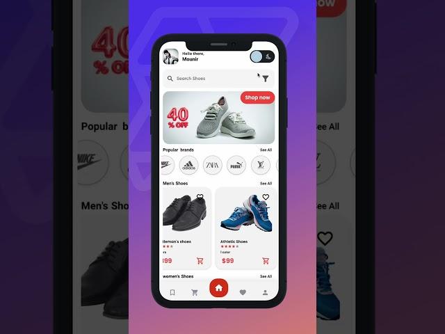 E-Commerce Design in FlutterFlow 