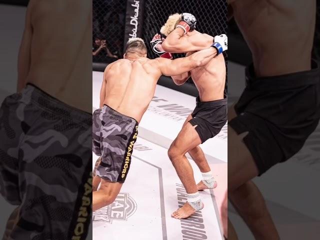 Zhu Rong  defeated Felipe Maia  via TKO a minute into  round 2 #UAEWarriors #UAEW #UAEW34