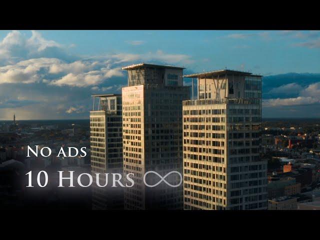 10 Hours of Slow & Relaxing Drone Footage and Music (for Relaxation, Study, Stress Relief)