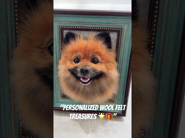 "Personalized Wool Felt Treasures "