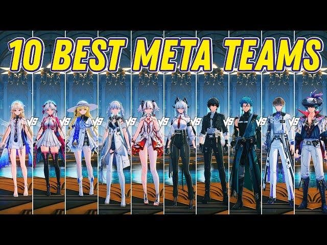 Cartethyia vs 10 BEST META TEAMS - Wuthering Waves