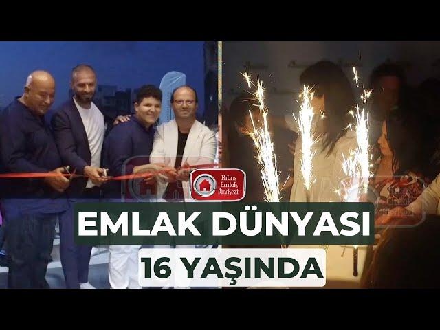 Emlak Dünyası'nın 16. Yıl Kutlaması ve Yeni Ofis Açılışı