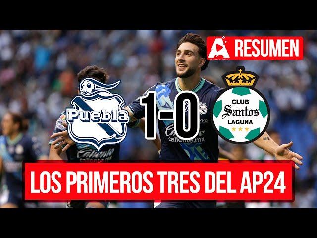 Puebla vs Santos | Jornada 1 | Apertura 2024 | Resumen 1-0