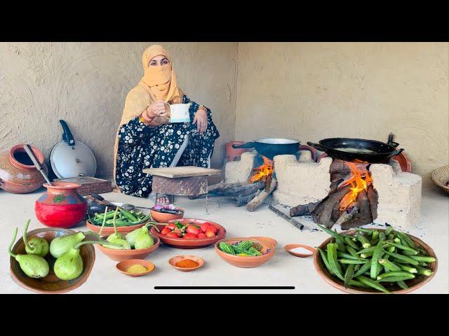 Vegetable Best & 2 Veg Recipes || 3 Veg Village Foods Cooking in Village ️