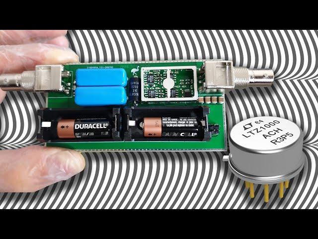 Ultralow Noise Tester: 9V Battery vs. 7805 vs. LTZ1000