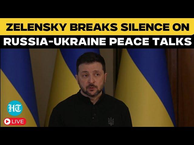 Zelensky Speech Live | Ukrainian President’s Big Statement on Russia-Ukraine Peace Talks | Putin