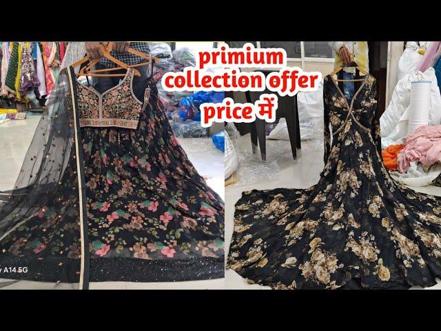 original gown croptop manufacturer | Designer Ladies wear Market | Ahmedabad Ethnic Wear Market