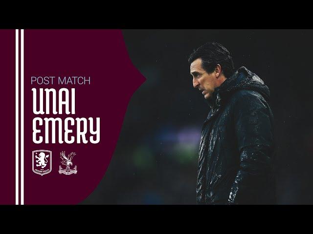 Unai Emery on Palace draw | POST-MATCH