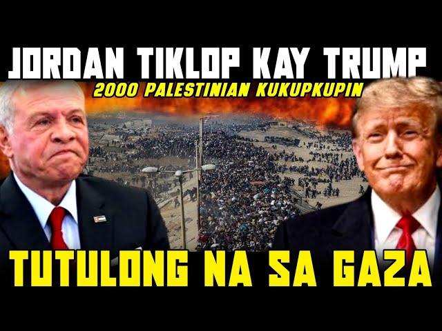 HARI NG JORDAN TUMIKLOP KAY TRUMP MATAPOS ANG PAKIKITA NG 2 LEADER NG BANSA.