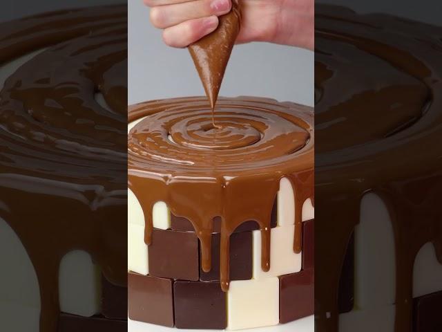 This KitKat Cake with M&M Candy Will Blow Your Mind – Irresistible!  #shorts #chocolate #cake