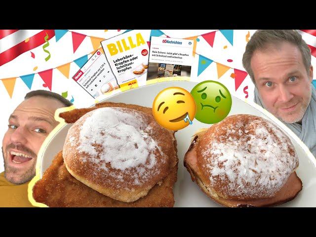 Krapfen Galore | Schnitzel-Krapfen und Leberkäse-Krapfen im Test