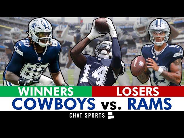 Cowboys Winners & Losers From Rams Preseason Loss Ft. Trey Lance, Markquese Bell And Tyler Guyton