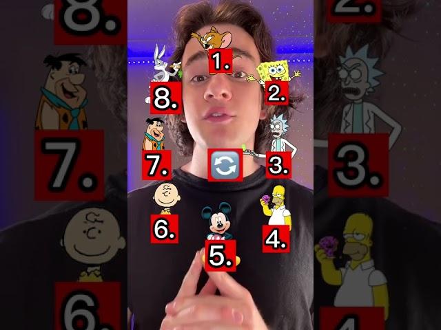 I KNOW your favorite CARTOON! #mindreader#mindreading#magic#cartoon#interactive#trythis