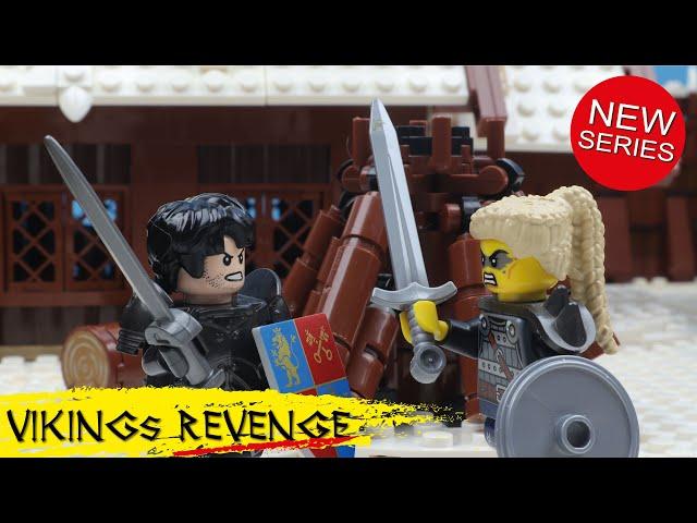 Lego VIKING REVENGE -  Episode 1 Stop Motion Animation | Medieval Brick