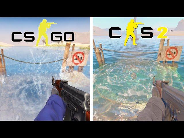 CS2 vs CSGO Improvement | Details And Physics Comparison