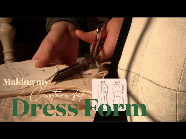 Making a Custom Dress Form to Fit My Measurements | Bootstrap Fashion Dress Form