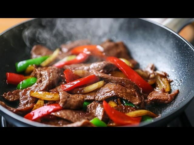 This is 100% the Best PEPPER STEAK I have ever had! 15 minute recipe