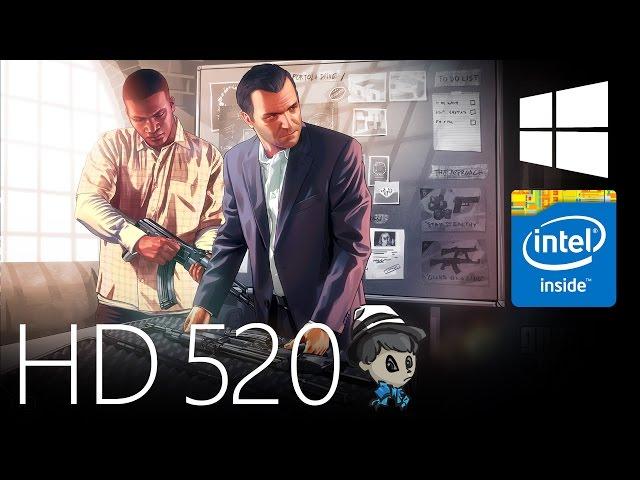 HD 520 + i5 6200U \ Grand Theft Auto: V \ Gameplay
