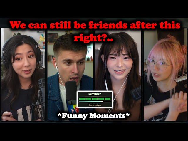 Miyoung's Team Beef Just Turned Into a Roast Battle | ft. Ludwig, Fuslie, Lily, hJune, Abe