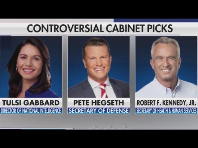 President-elect Trump's cabinet picks in for a fight