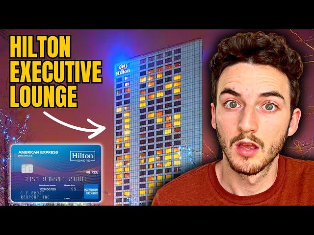 My First Hilton Executive Lounge + How to Access