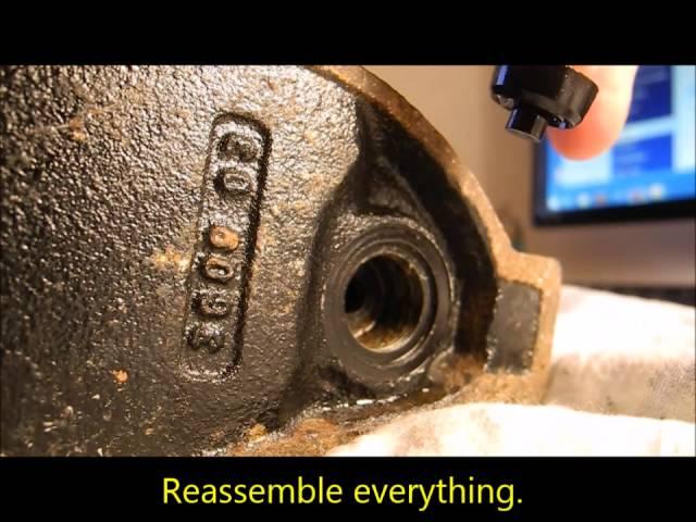 How to repair a SKS floor pump with check valve defect (Tutorial)