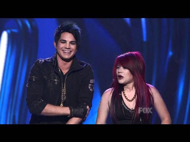 Adam Lambert & Allison Iraheta   -  Slow Ride  - Top 4  - 05/05/09