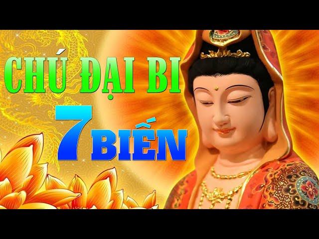 Chú Đại Bi 7 Biến - HT. Thích Trí Thoát tụng (Chữ TO dễ đọc)