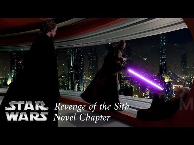 Revenge of the Sith Novel Chapter. Anakin becomes Darth Vader