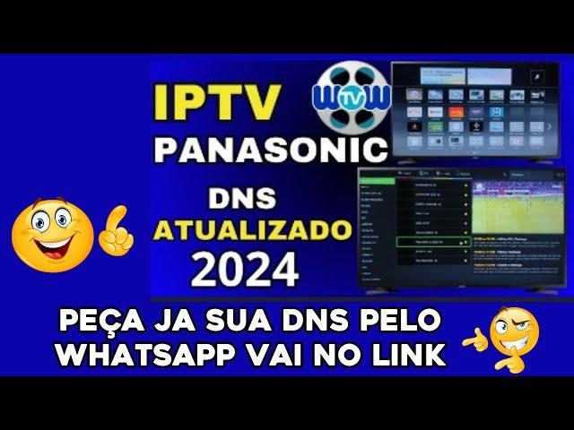 TEMOS NOVA DNS PARA CONFIGURAR O APP WOWTV DA PANASONIC.