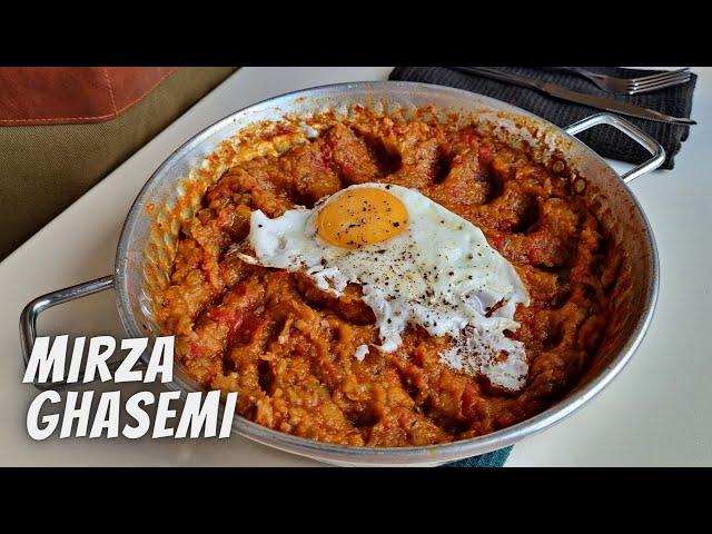 How to Make Mirza Ghasemi - The Smoky Iranian Eggplant Dip