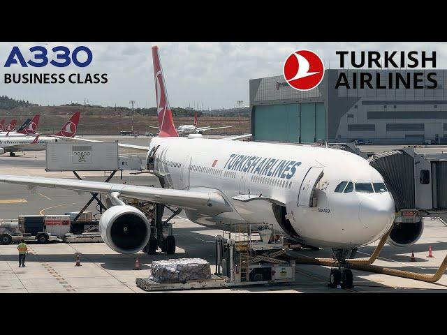  Istanbul IST - Madrid MAD  Turkish Airlines Business Class Airbus A330-300 FLIGHT REPORT