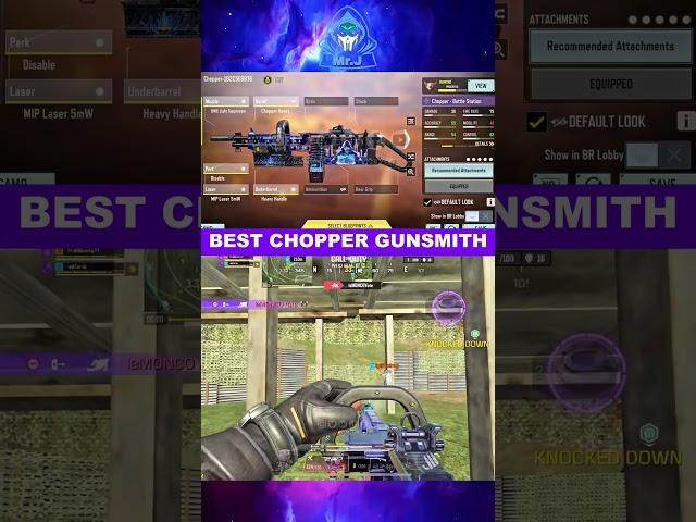  BUFFED CHOPPER = ZERO RECOIL GUNSMITH 