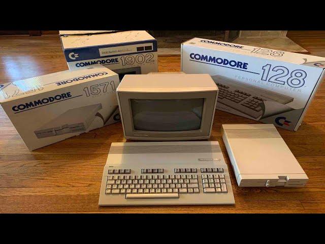 1985 Commodore 128 Computer  System "New In Box" Unboxing in 2020!