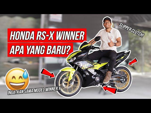 SUPERMOPED PALING SPORTY! | 2025 HONDA RSX WINNER | FIRST LOOK FIRST RIDE DI LITAR BERANANG