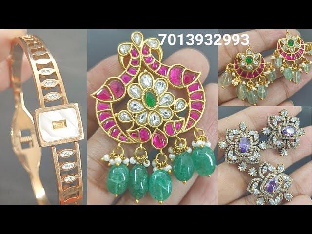Victoria Pendants | Jadau Earrings | Bracelet | 7013932993 | Offers