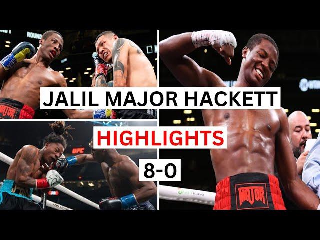 Jalil Major Hackett (8-0) Highlights & Knockouts