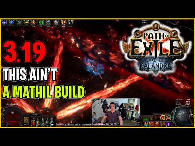  POE 3.19  Mathil1 - This ain't a Mathil build!