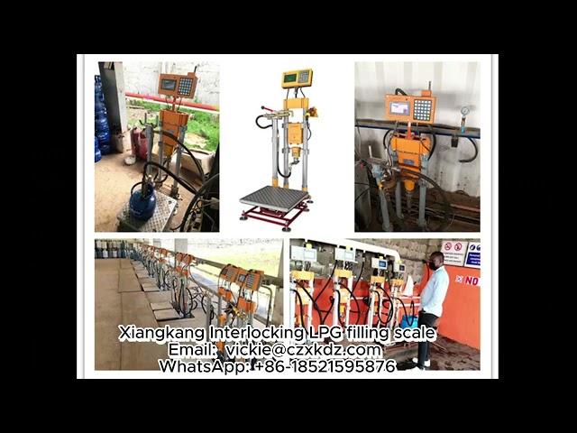 XIANGKANG INTERLOCKING LPG FILLING SCALE